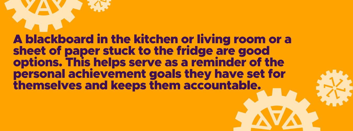 Review and visualise goals