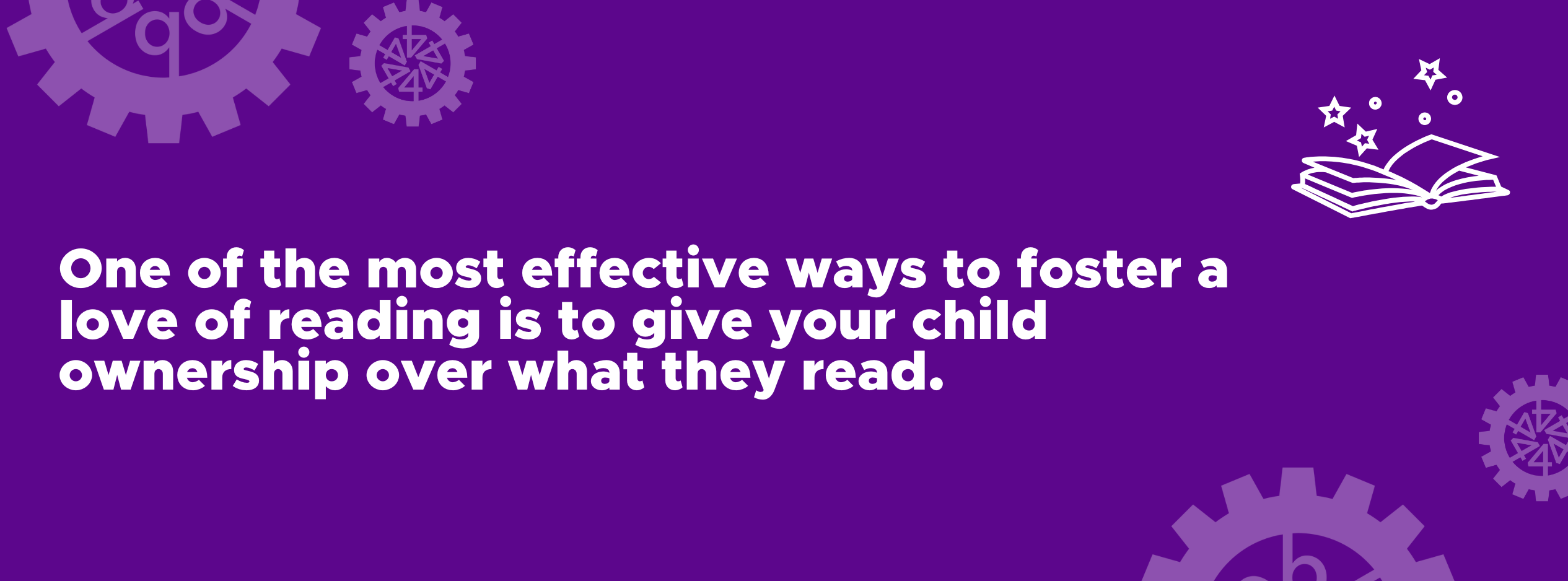 Let Them Choose What They Read